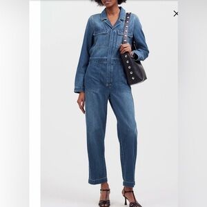 Madewell Denim Utility Coveralls Size Xl